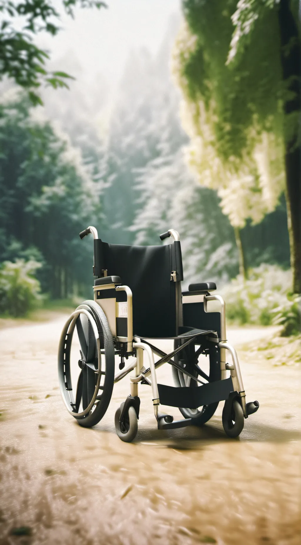 ai character: Wheelchair background