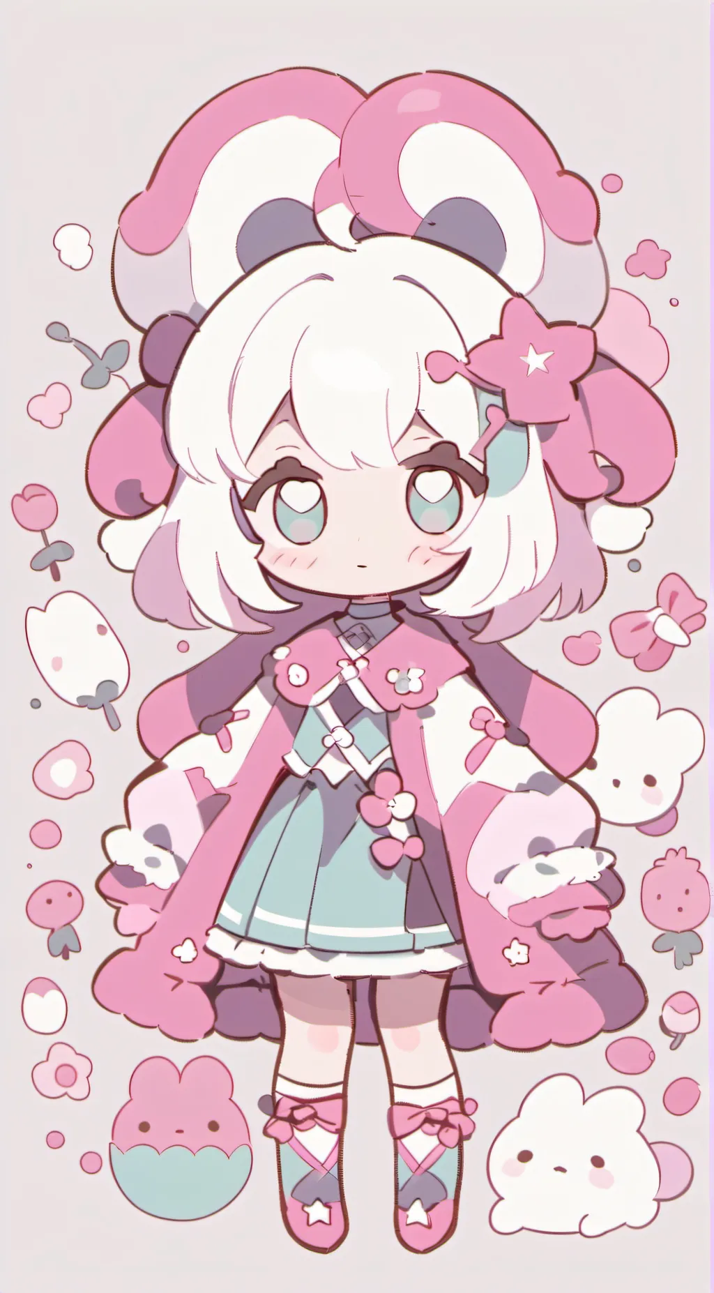 ai character: Peppermint<3 background