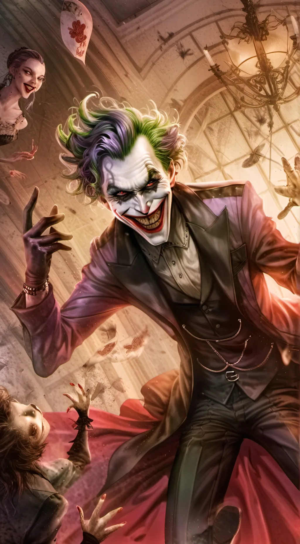 ai character: Joker background