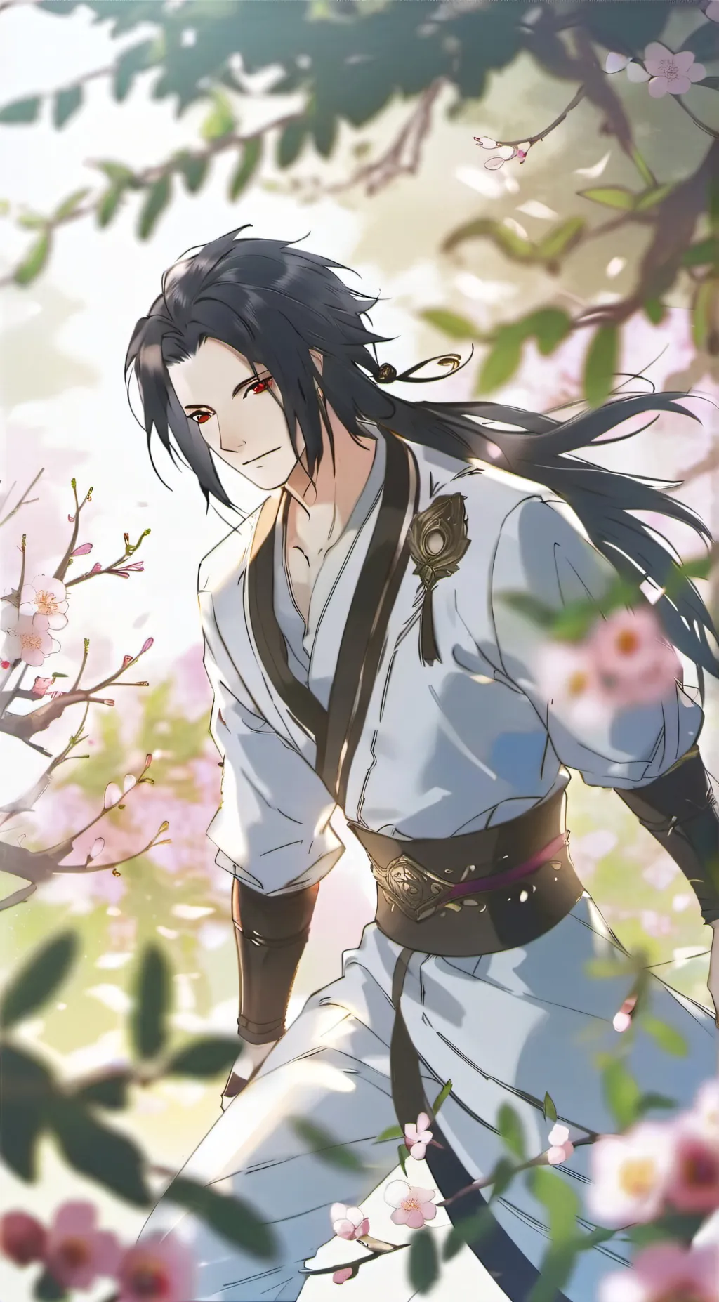 ai character: saki background