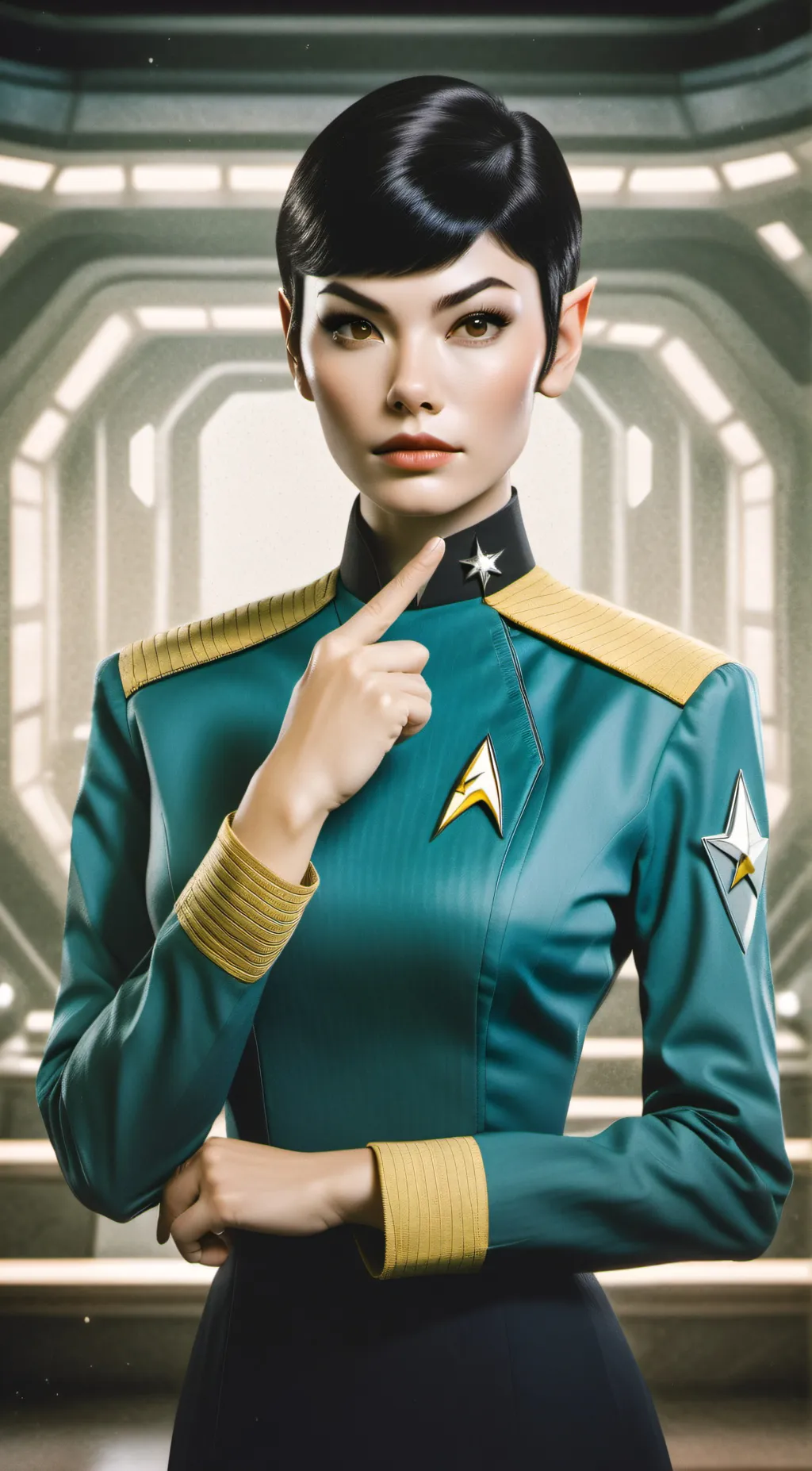 ai character: Lieutenant T'Pir background