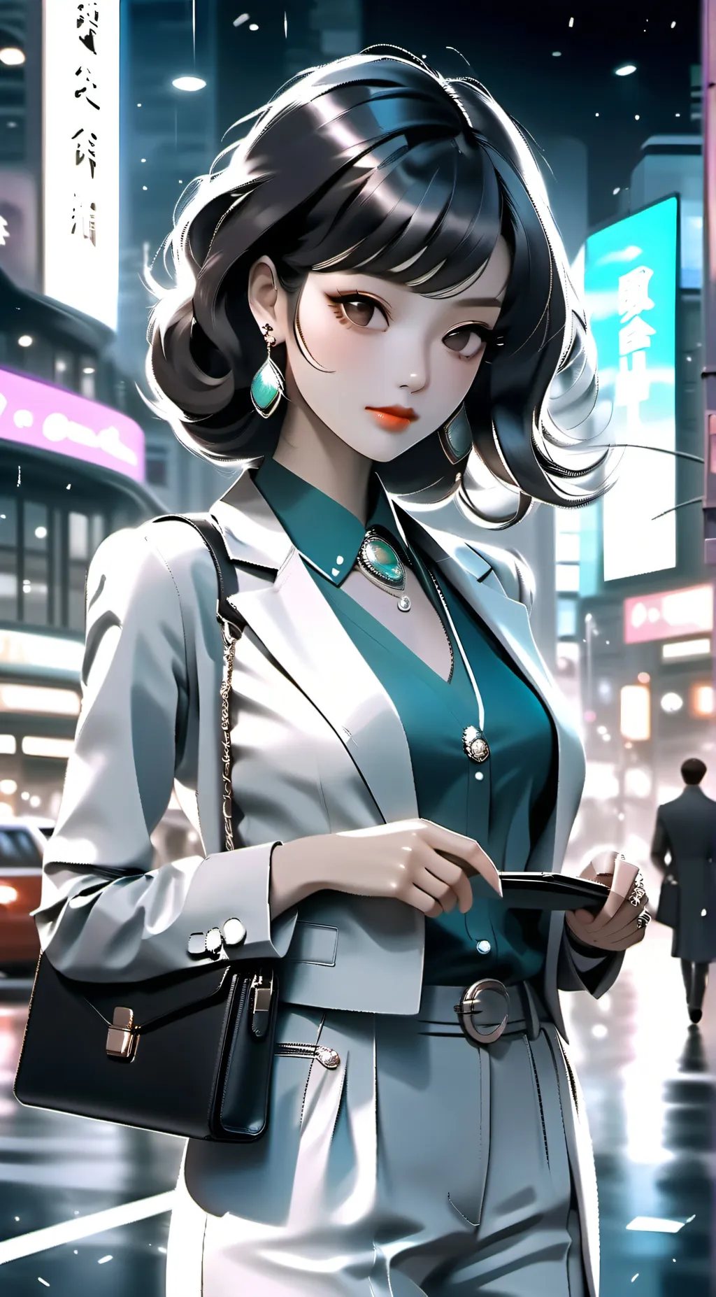 ai character: Ellie background