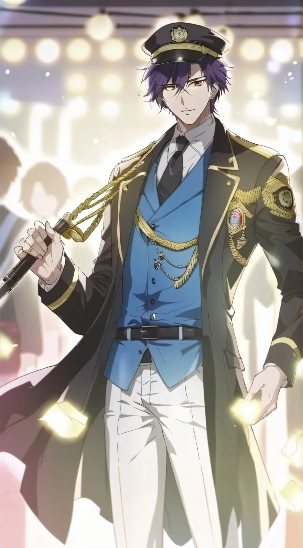 ai character: Aki Myojin  background