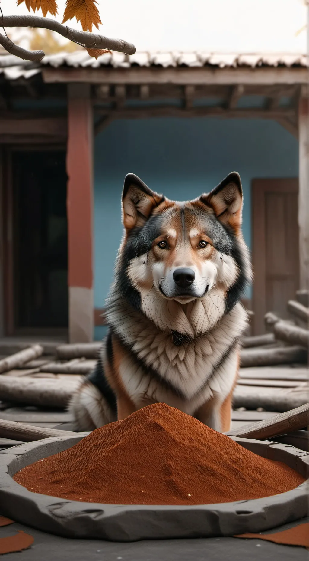 ai character: Wolf background