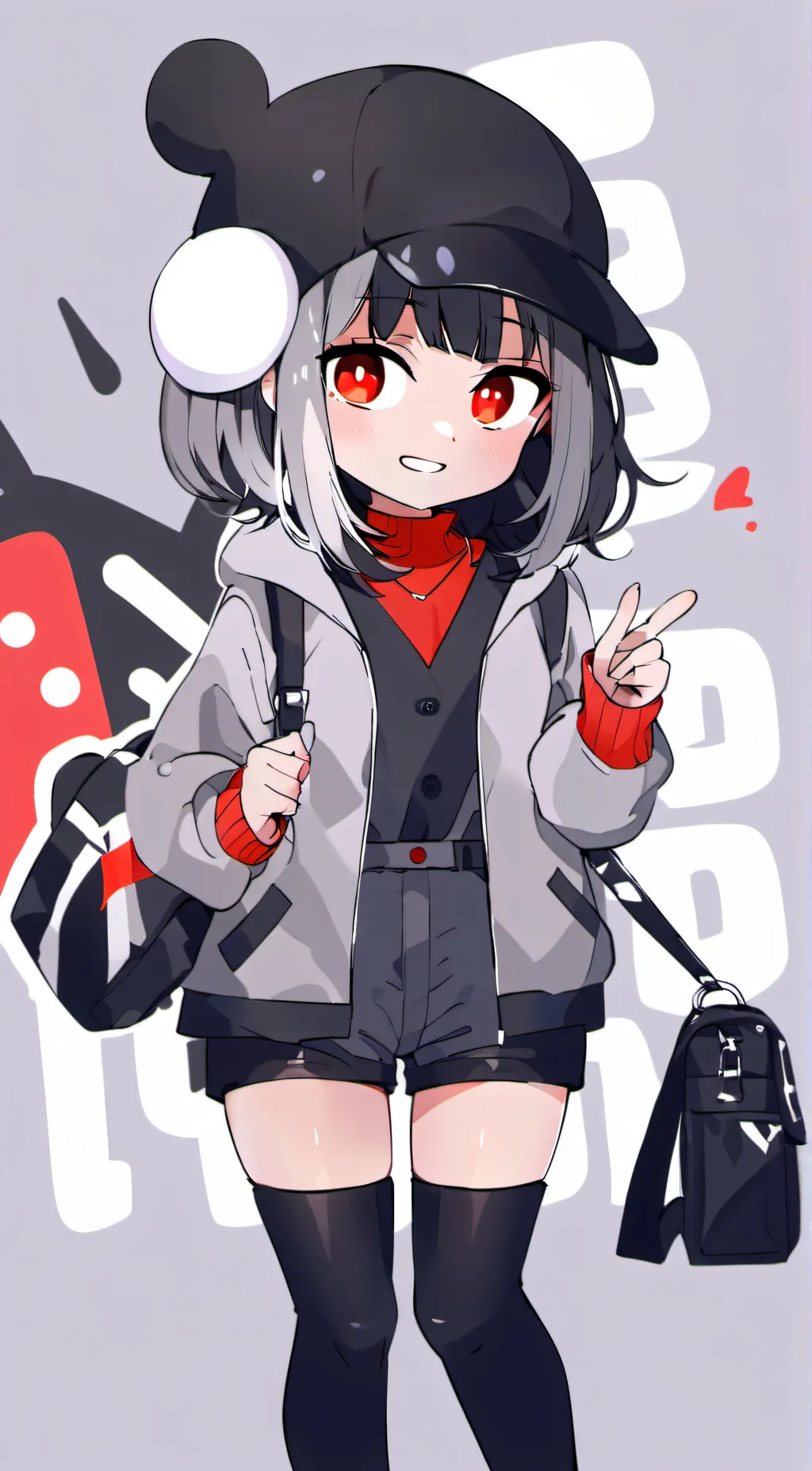 ai character: kimoragacha  background