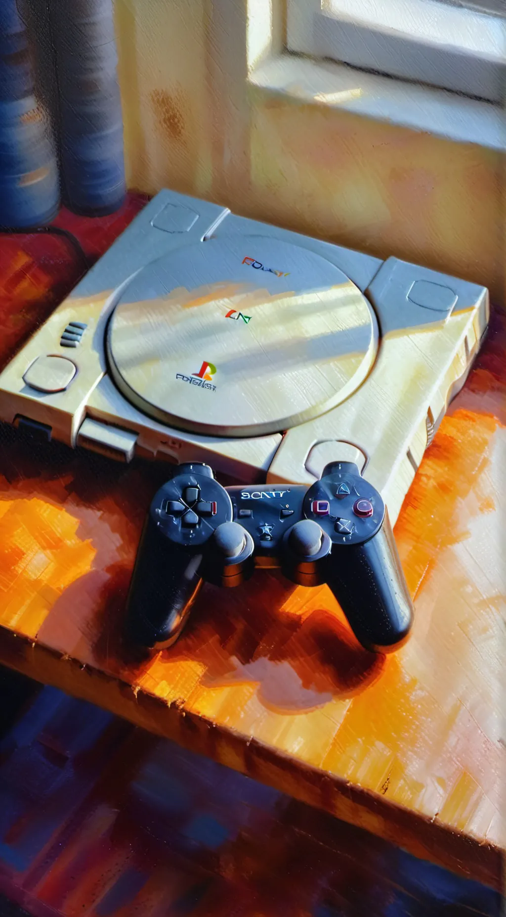 ai character: PlayStation 1 background