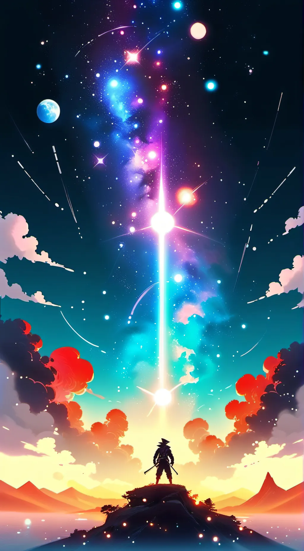 ai character: alastor and vox background
