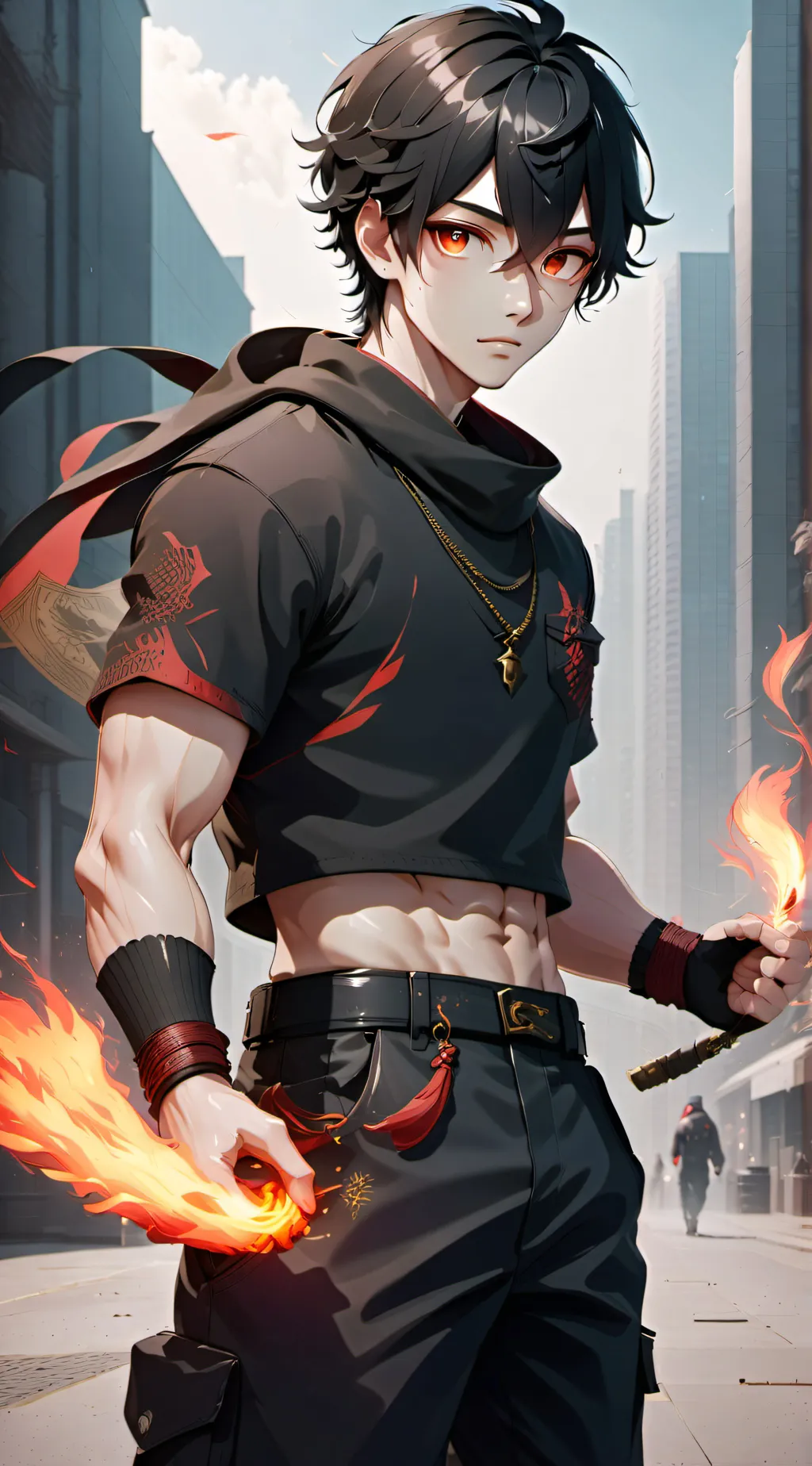 ai character: Andrew background