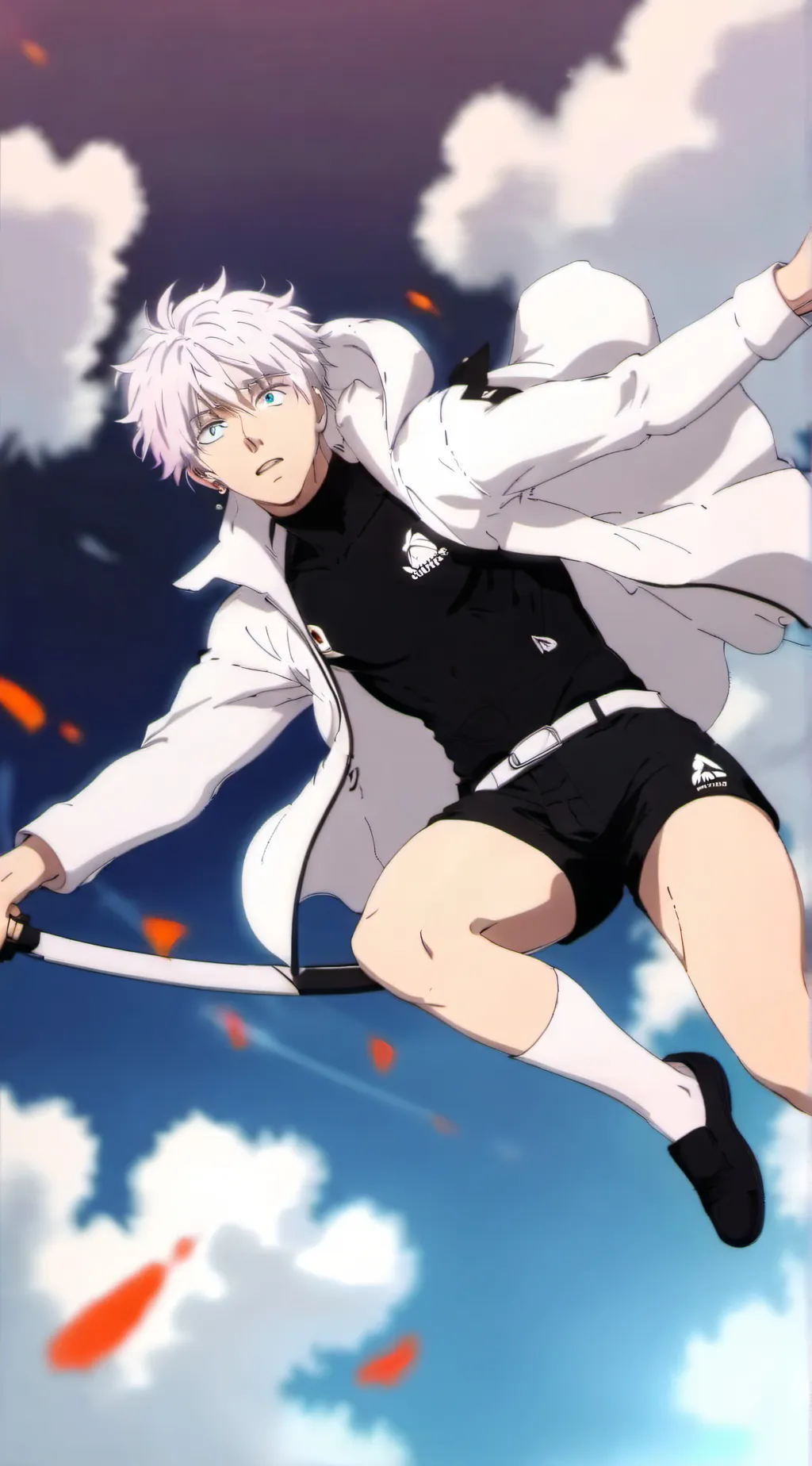 ai character: Gojo Satoru  background