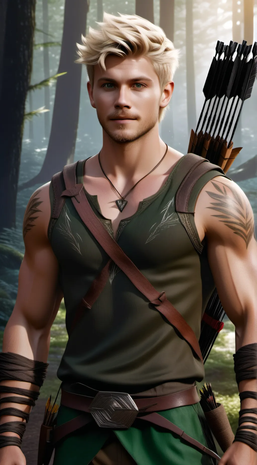 ai character: Peter Pan  background