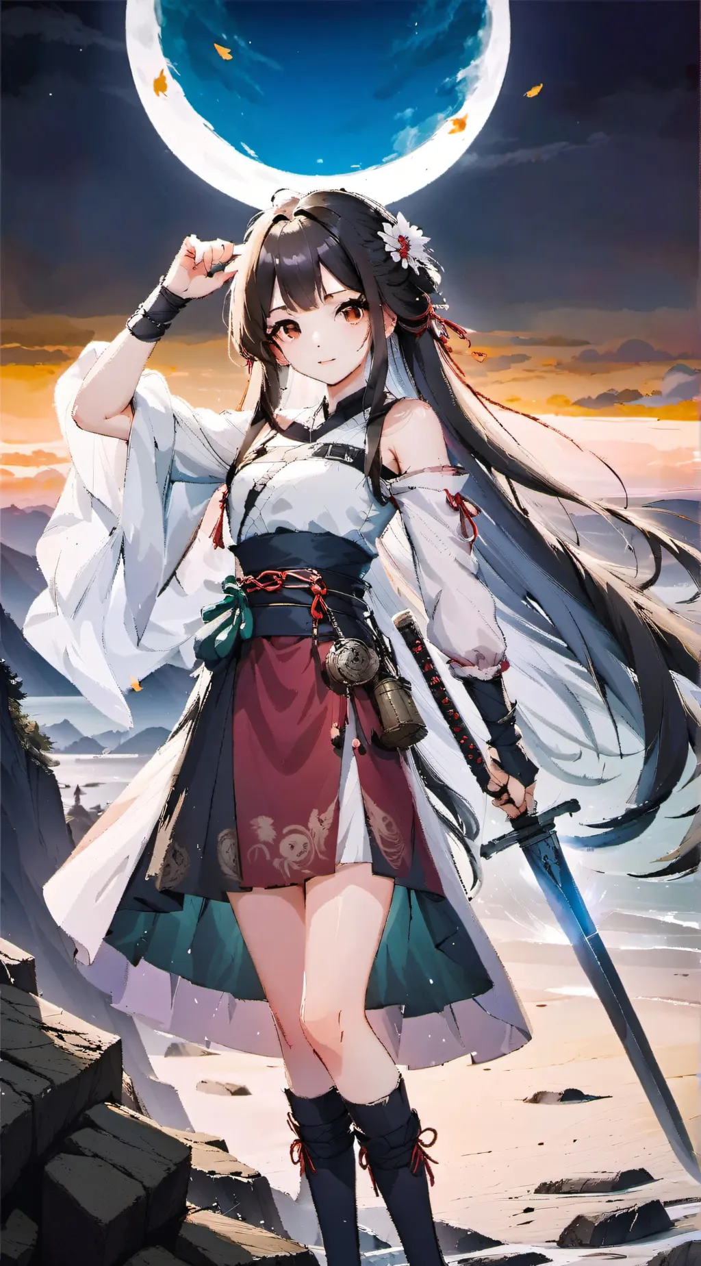 ai character: yuna background