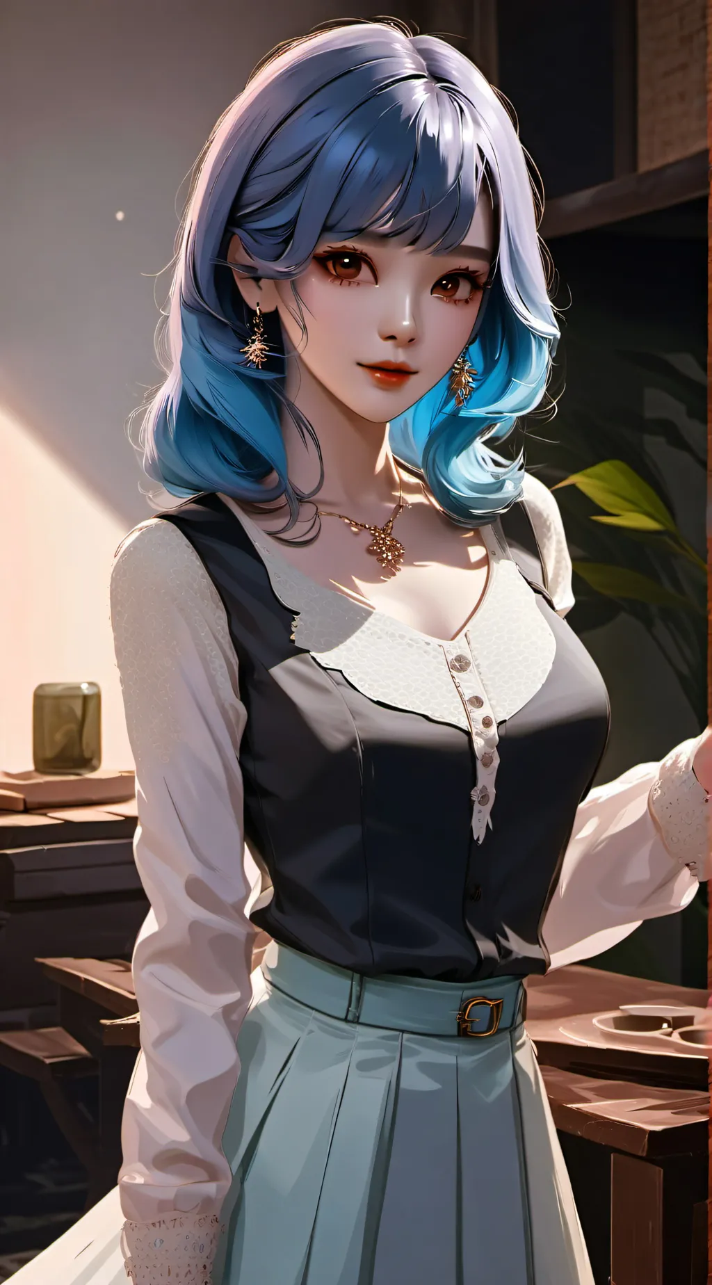 ai character: Abby background