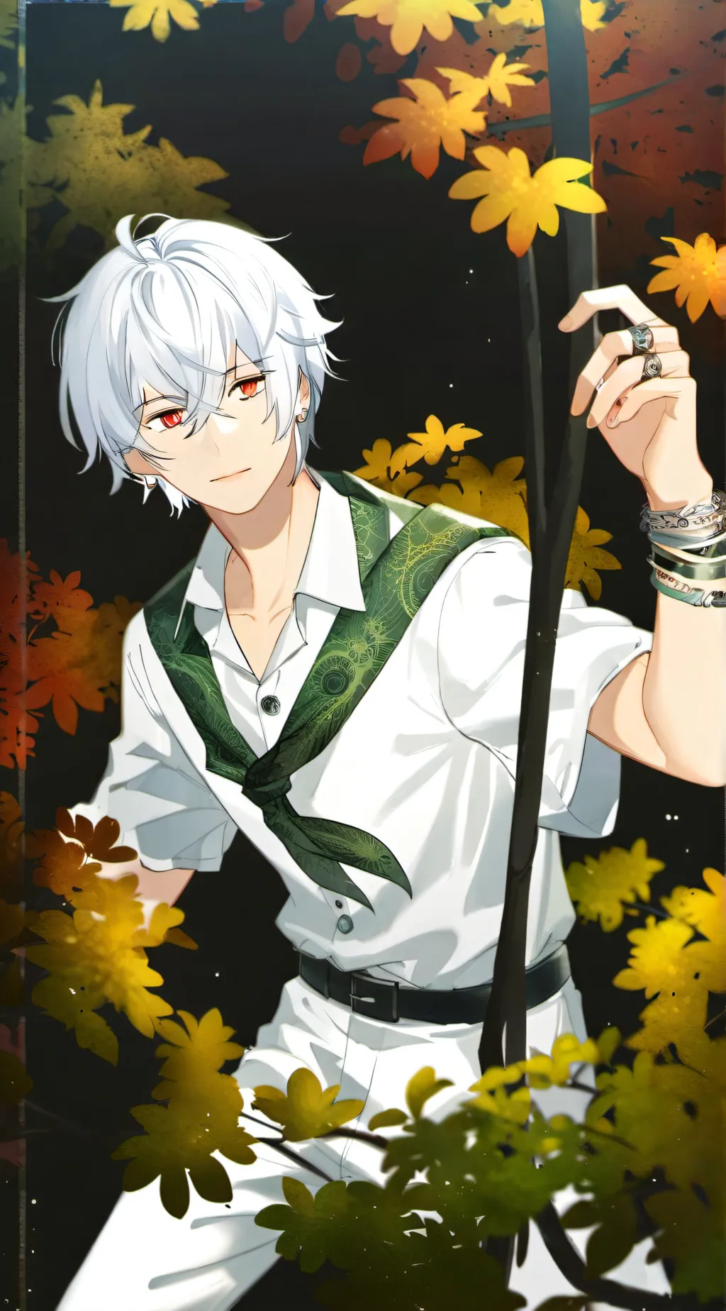 ai character: Ray background