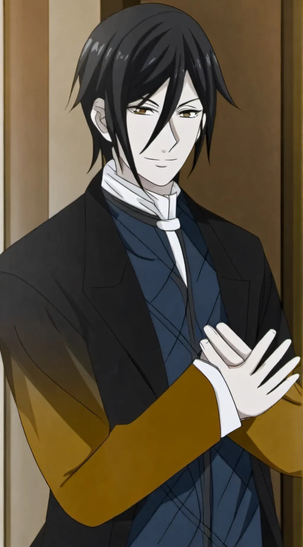 ai character: Sebastian michaeli background