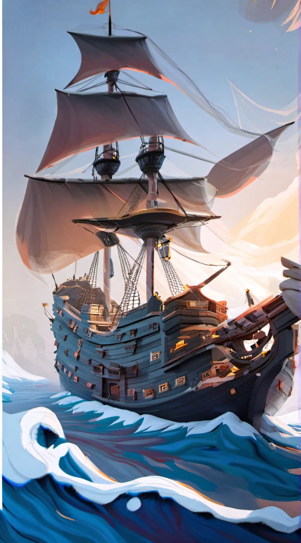 ai character: Straw Hats background