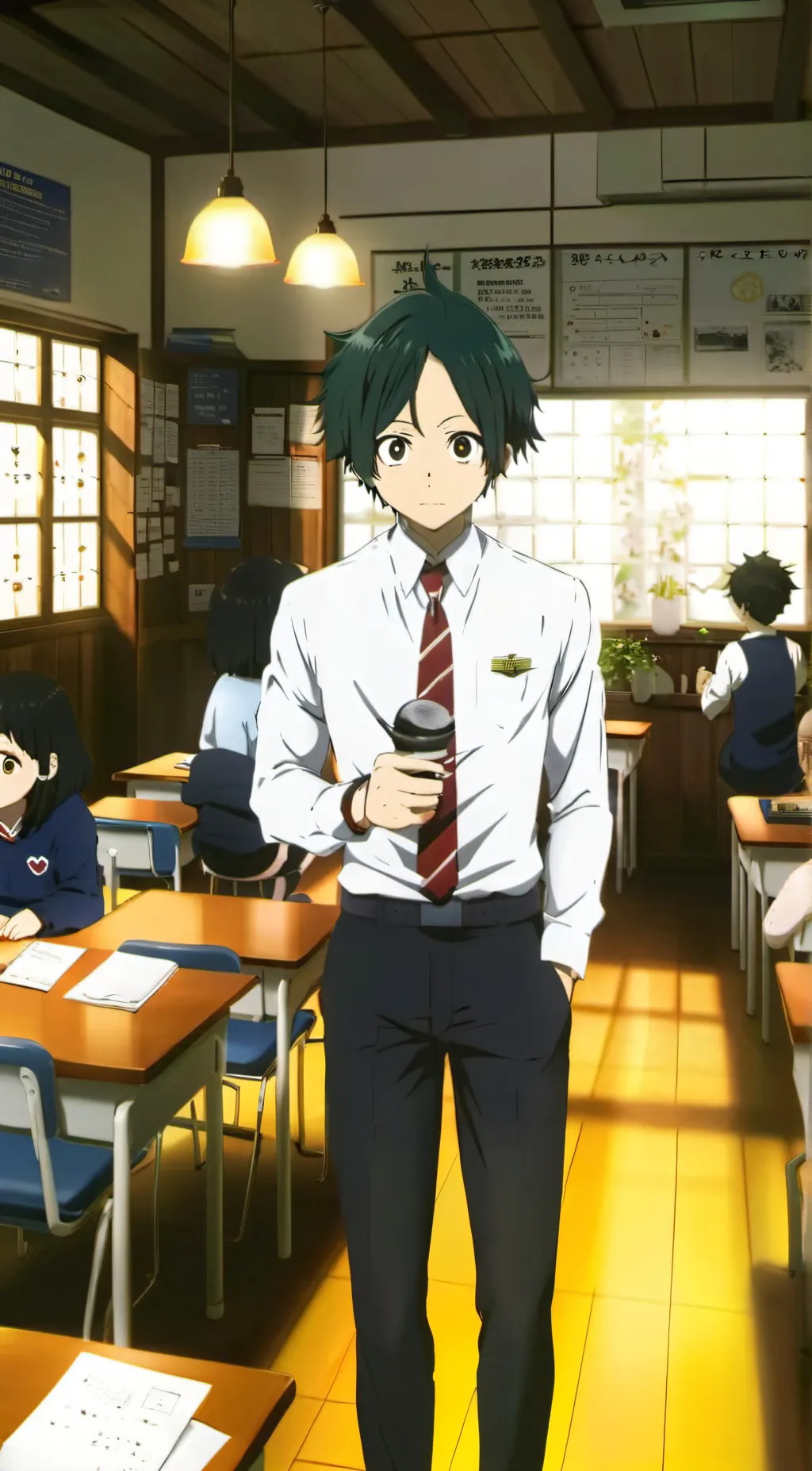 ai character: MHA background