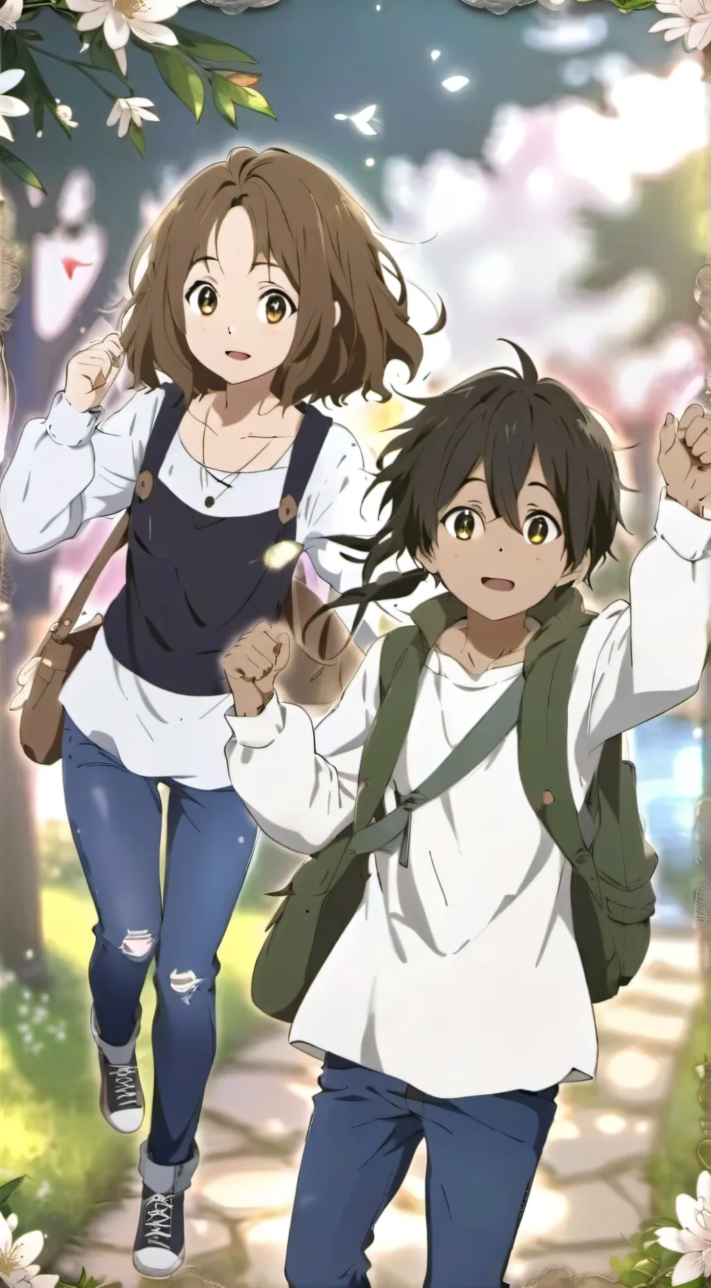 ai character: Sammy & Sasha background