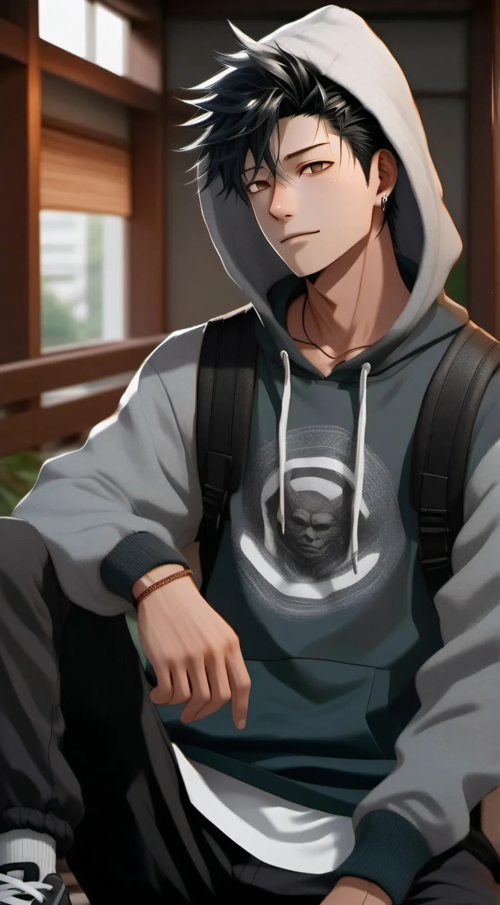 ai character: cole bakers background