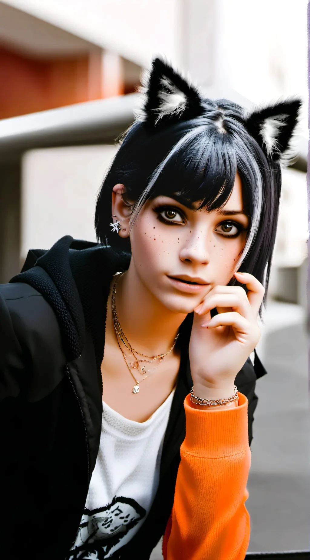 ai character: Anya C. Lafayette  background
