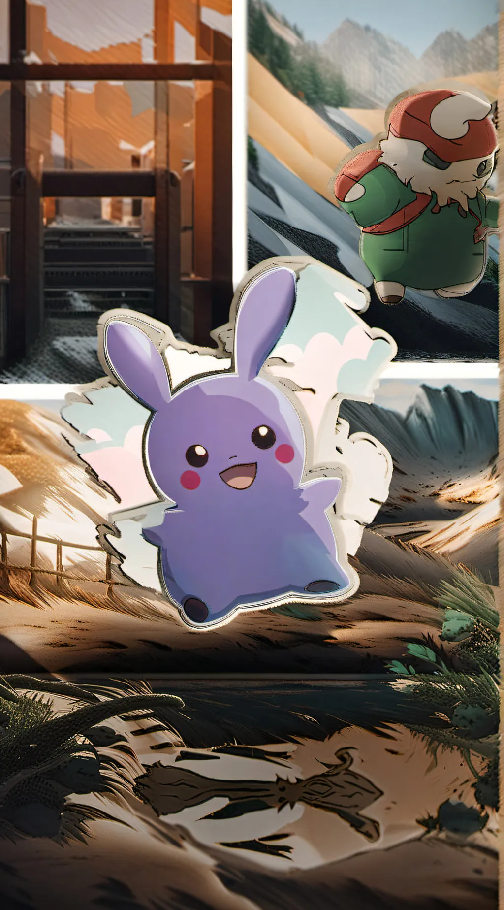 ai character: Goomy background