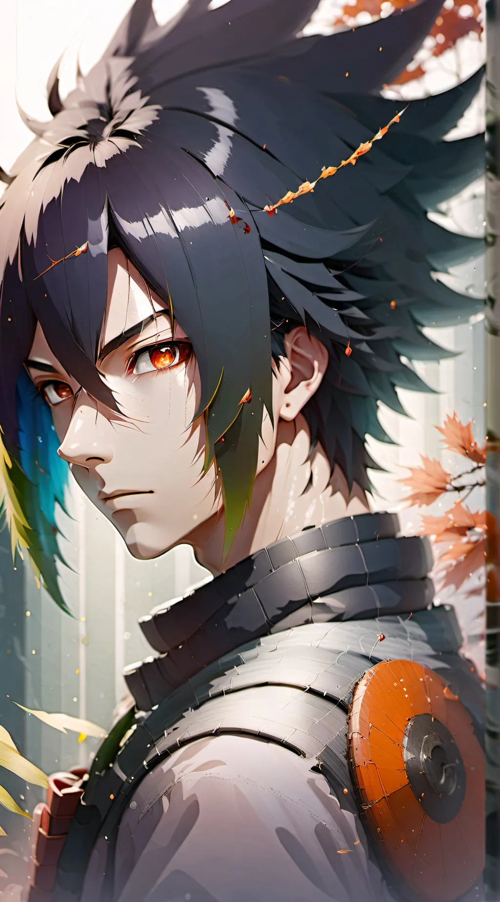 ai character: Sasuke Uchiha  background
