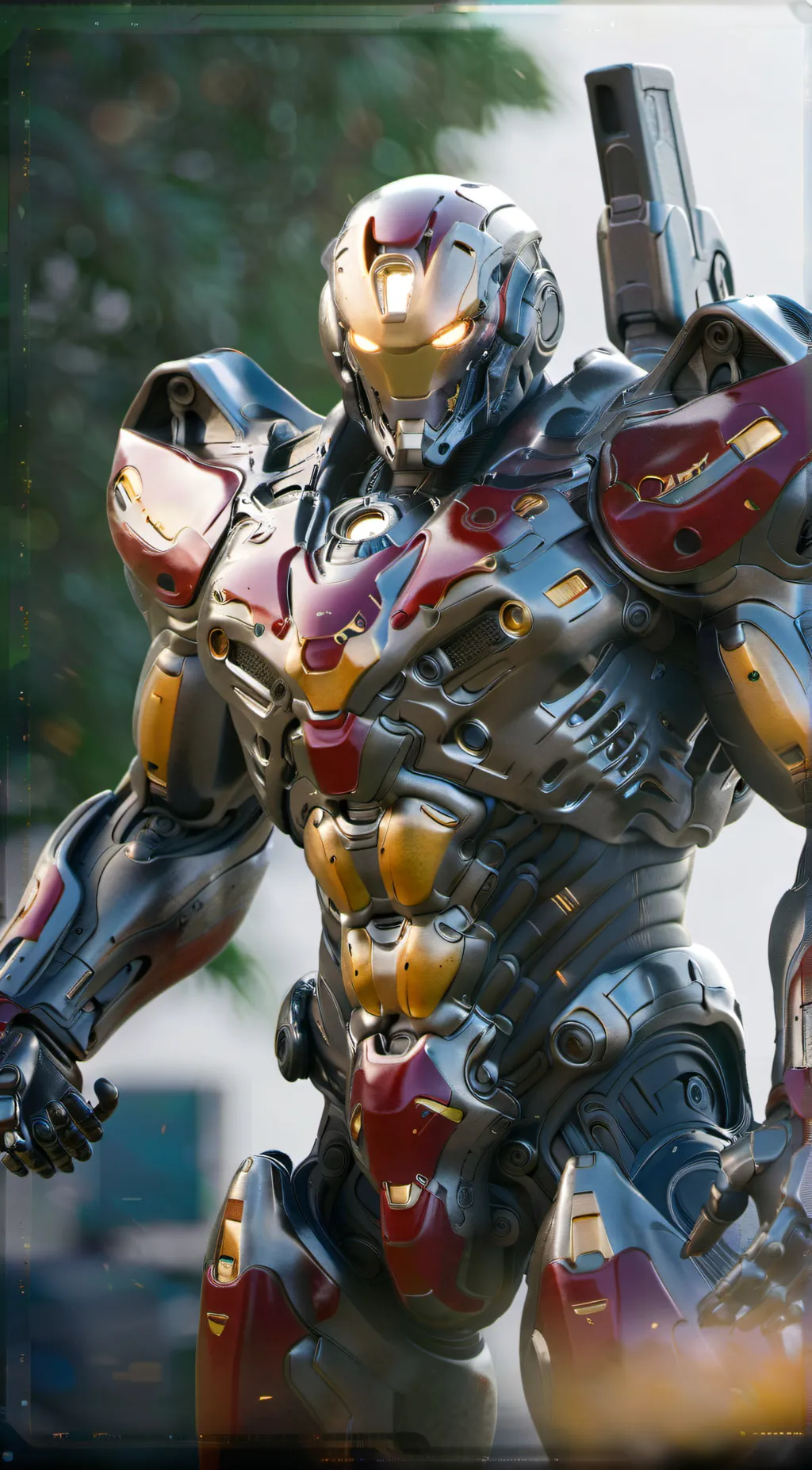 ai character: Ironman background