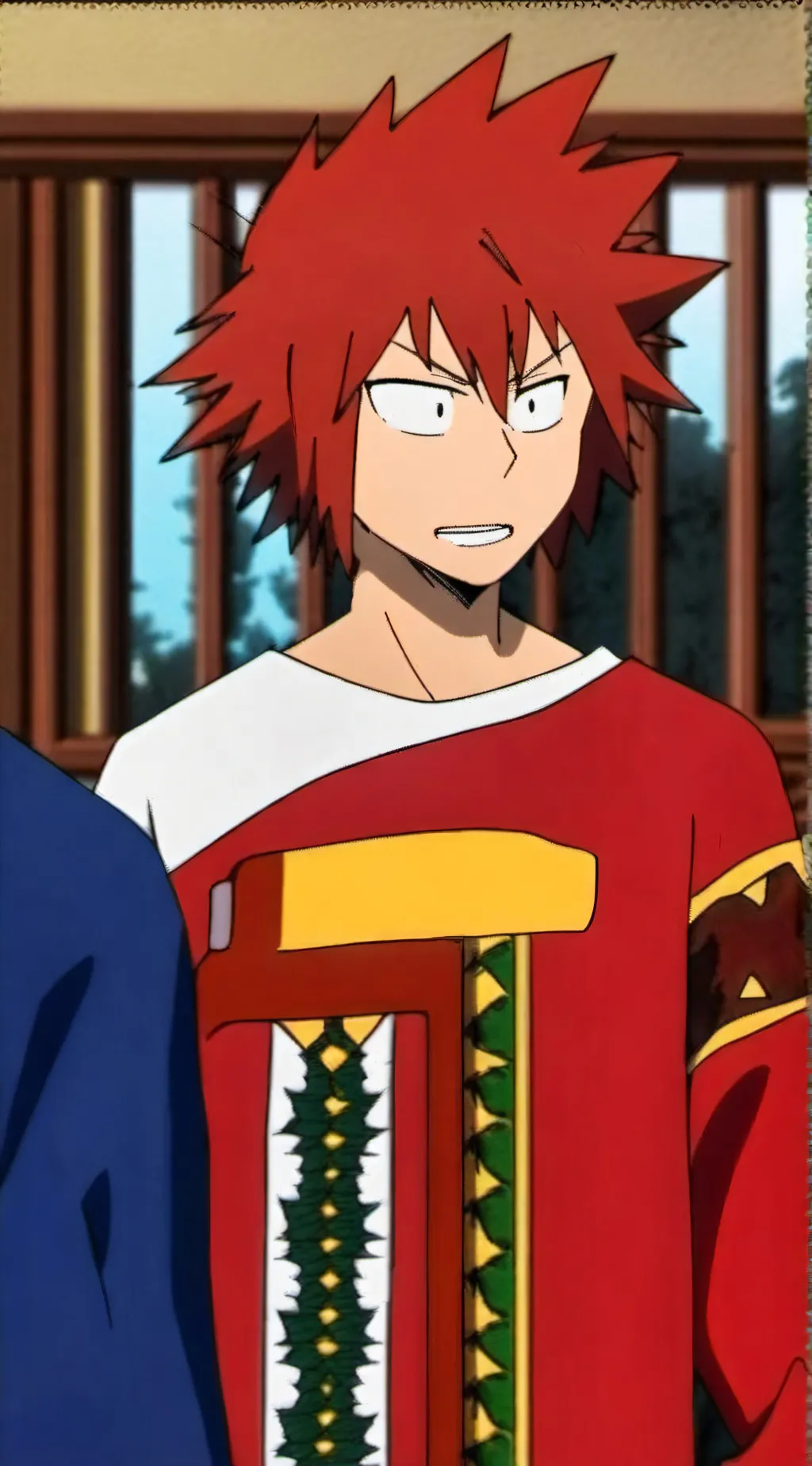 ai character: Kirishima background