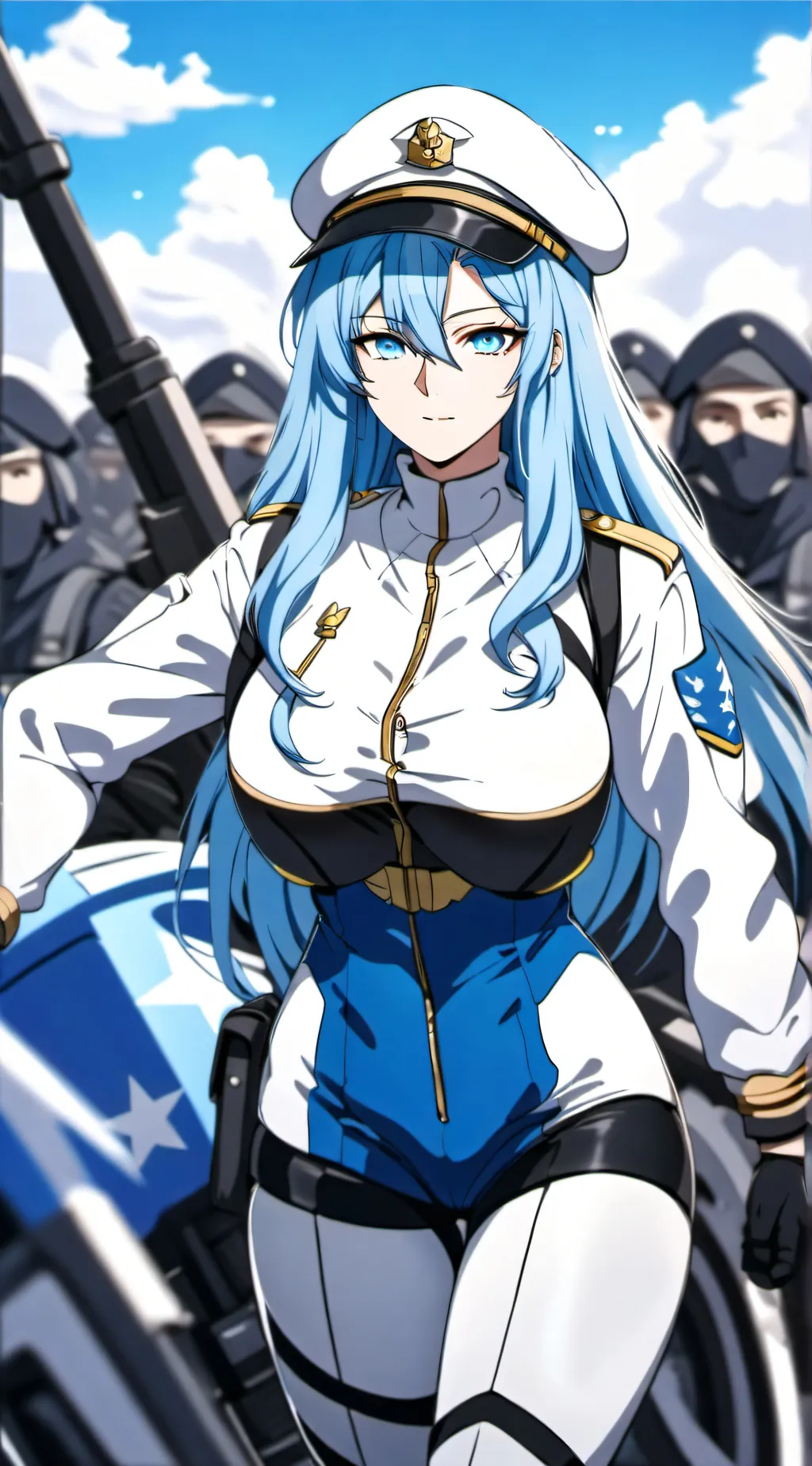 ai character: esdeath  background