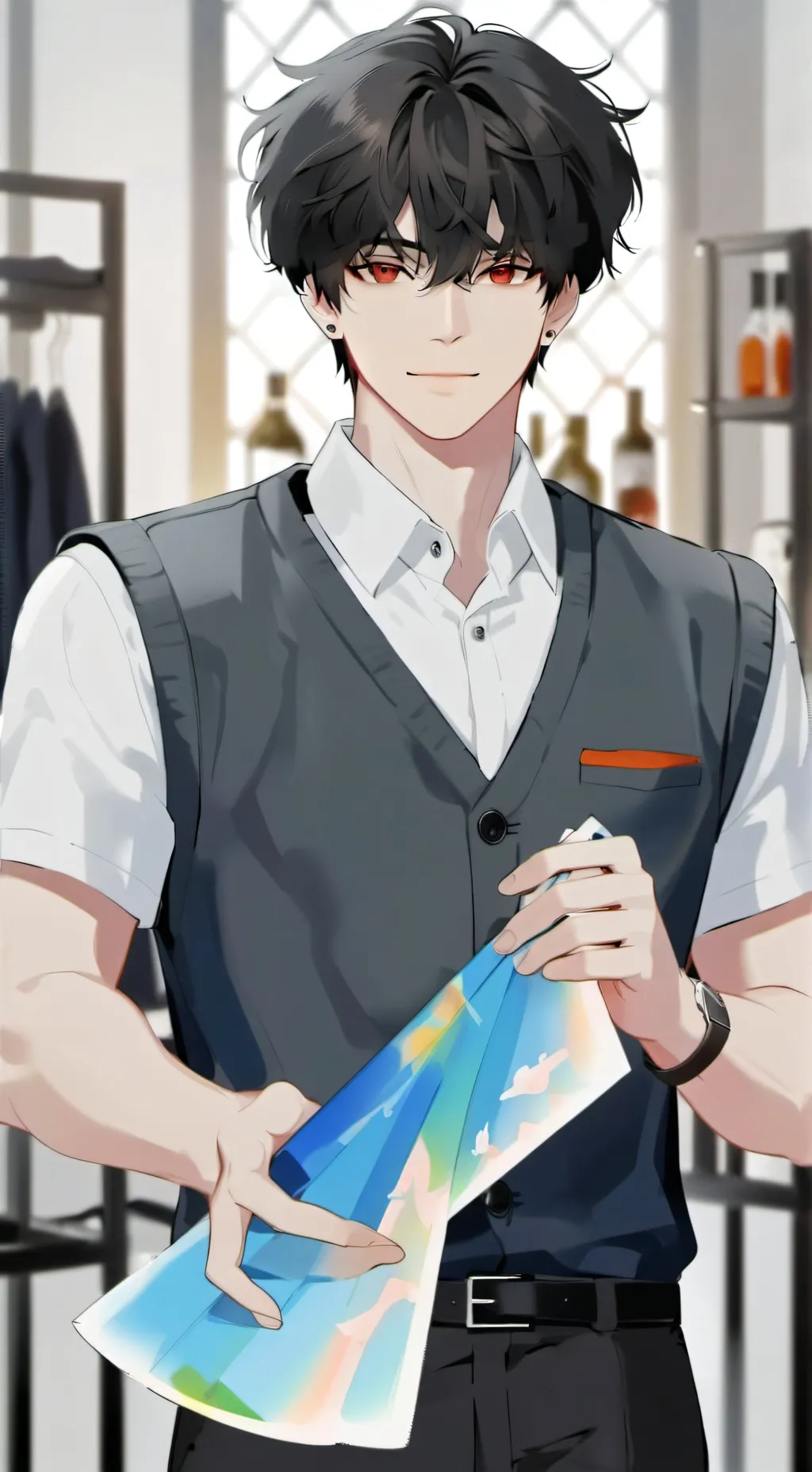 ai character: Lukas background