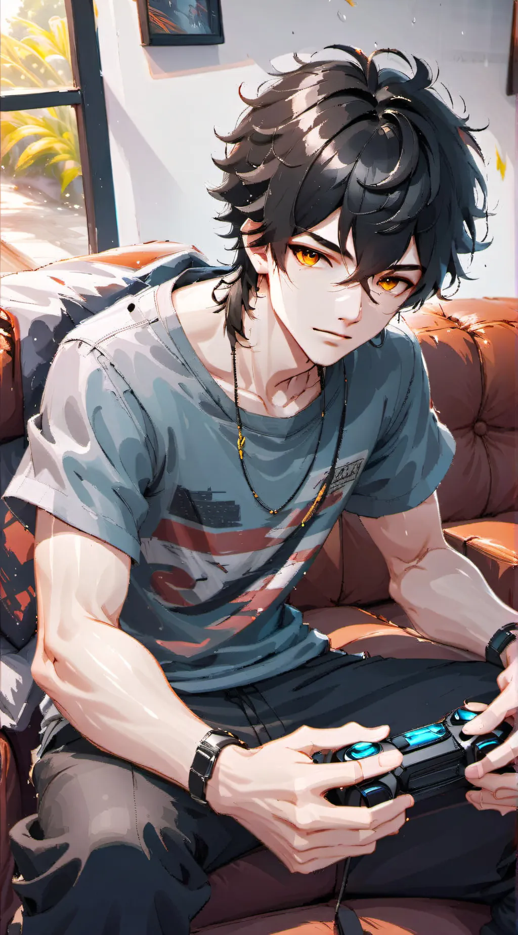 ai character: •{Daniel}• background