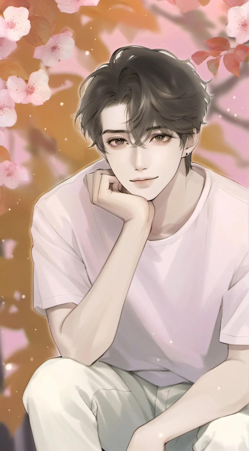 ai character: Ron  background