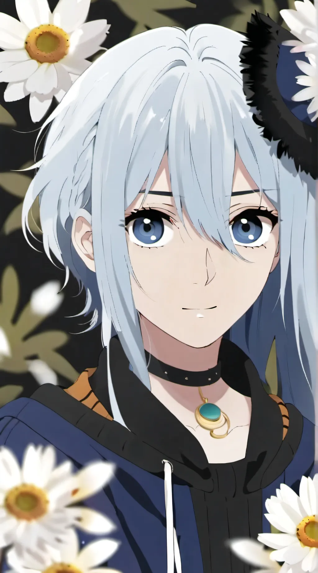 ai character: Bluey but human background