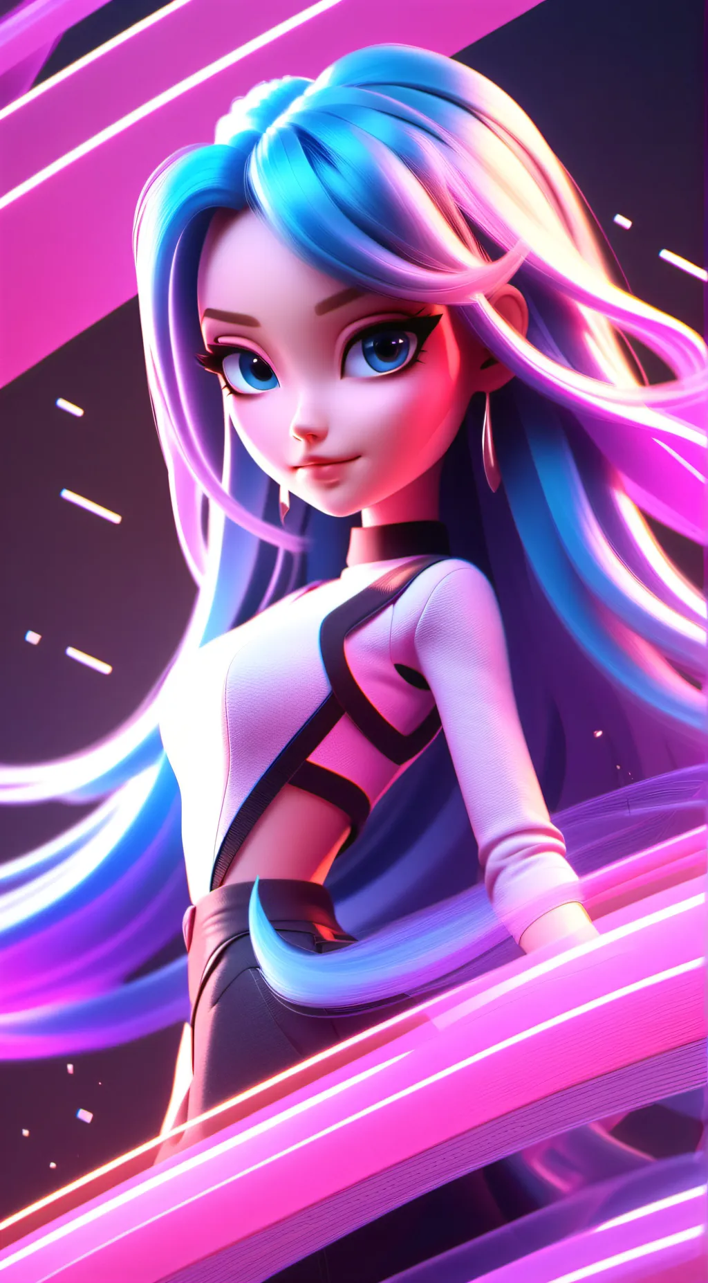ai character: SUPERPOWERS background