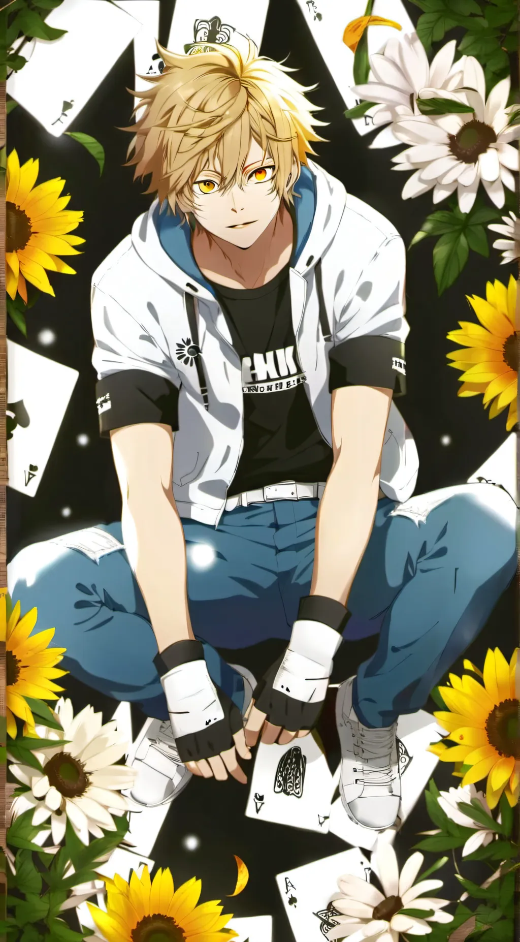 ai character: Katsuki Bakugo #2 background