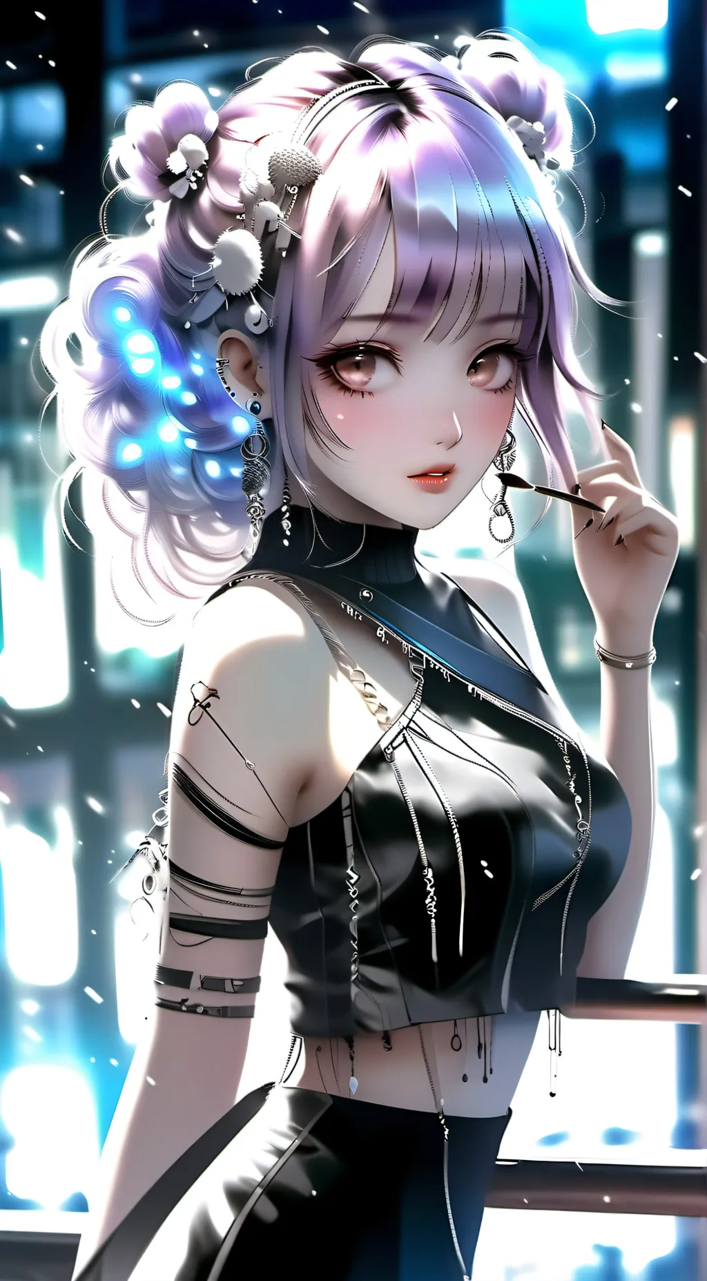 ai character: Maya background