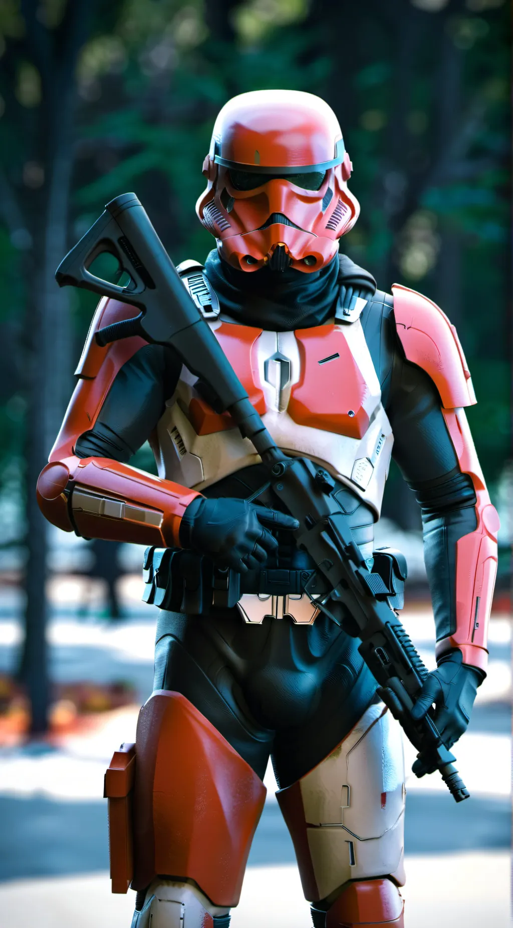 ai character: sith trooper leade background