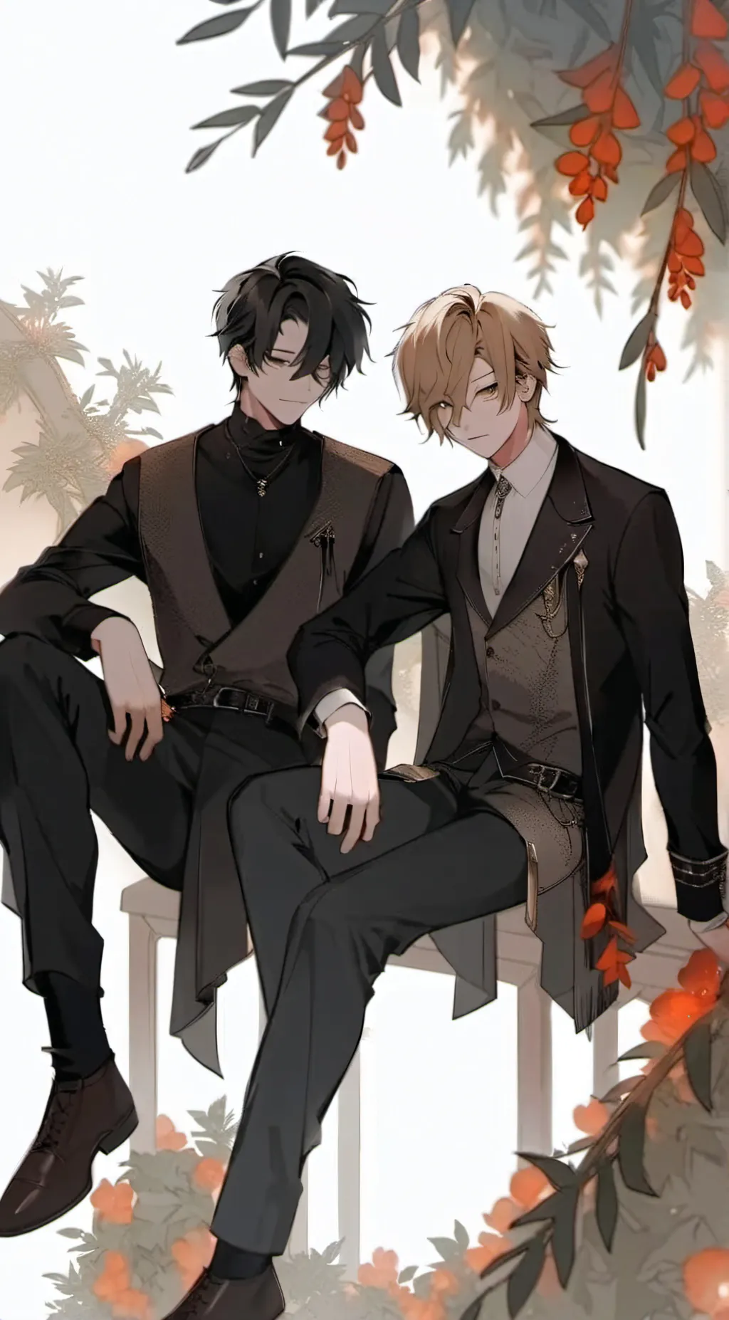 ai character: Diego y Seba background