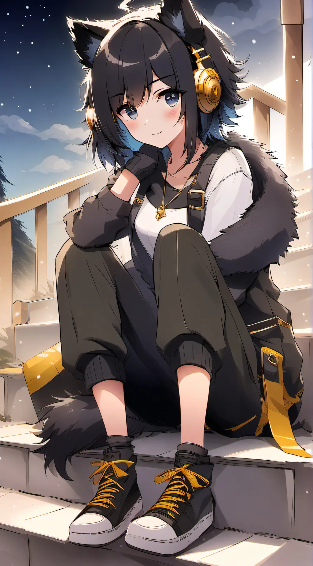 ai character: Ohagi background