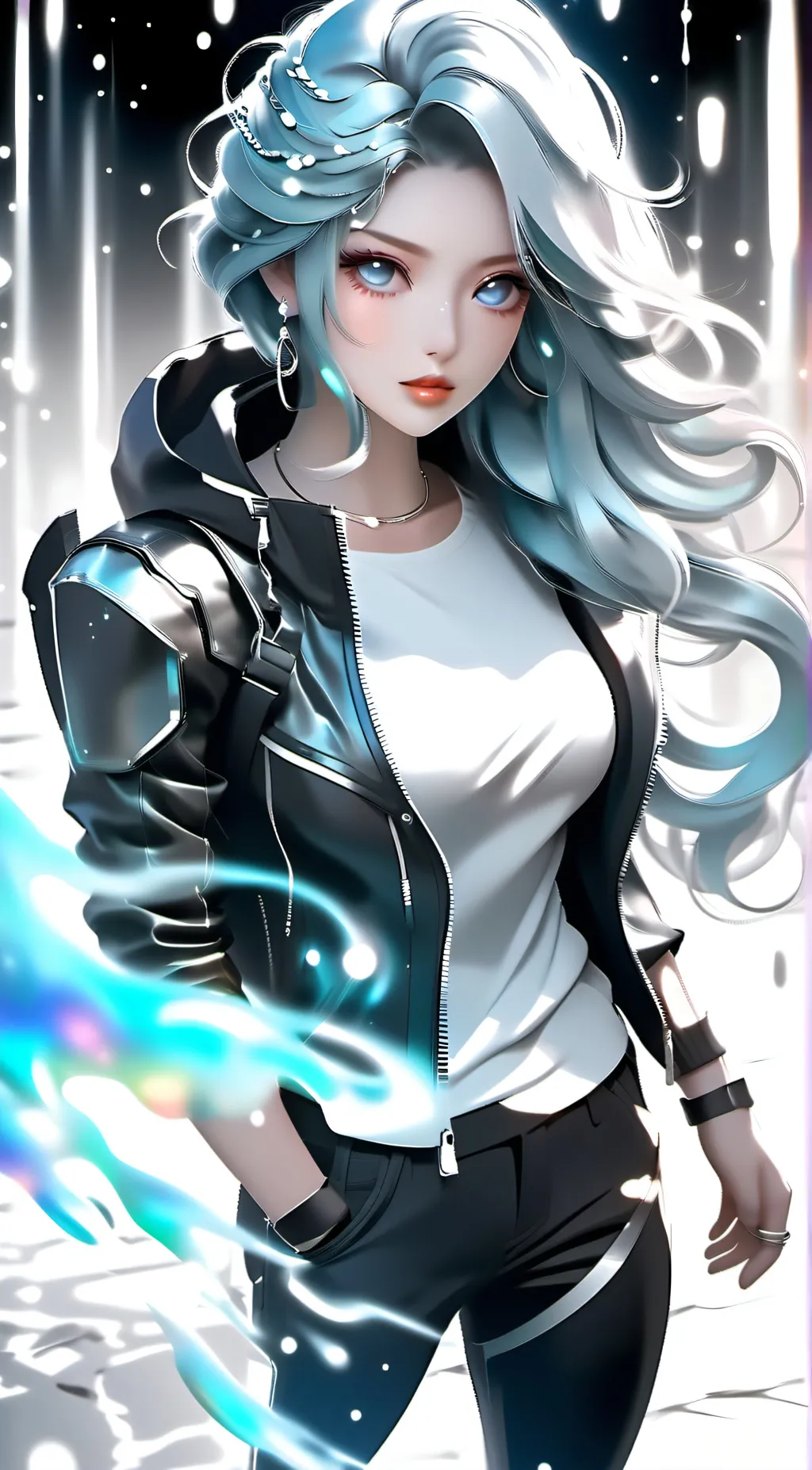 ai character: sarah background