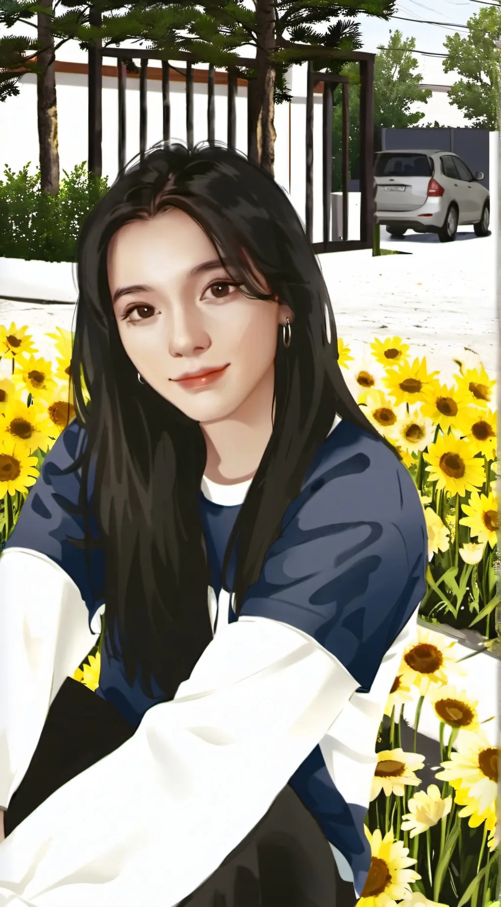 ai character: Ariel background