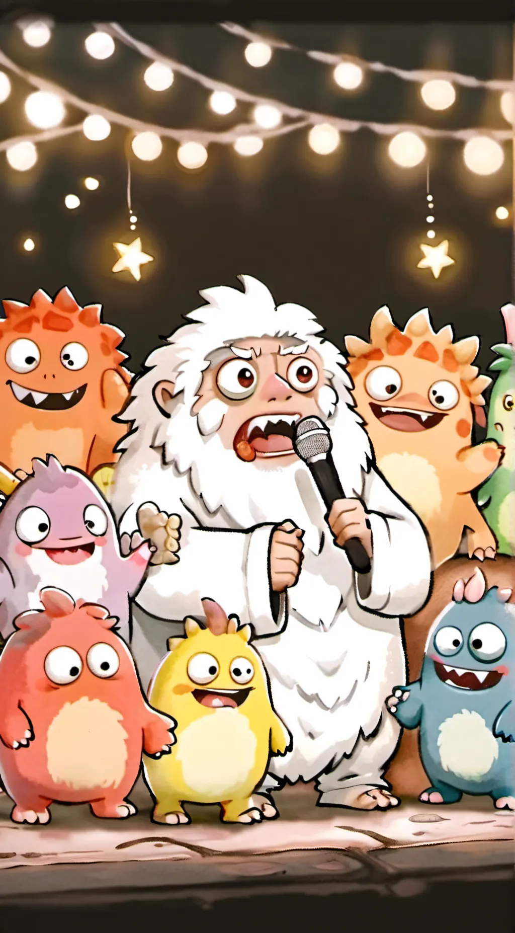 ai character: My singing monster background