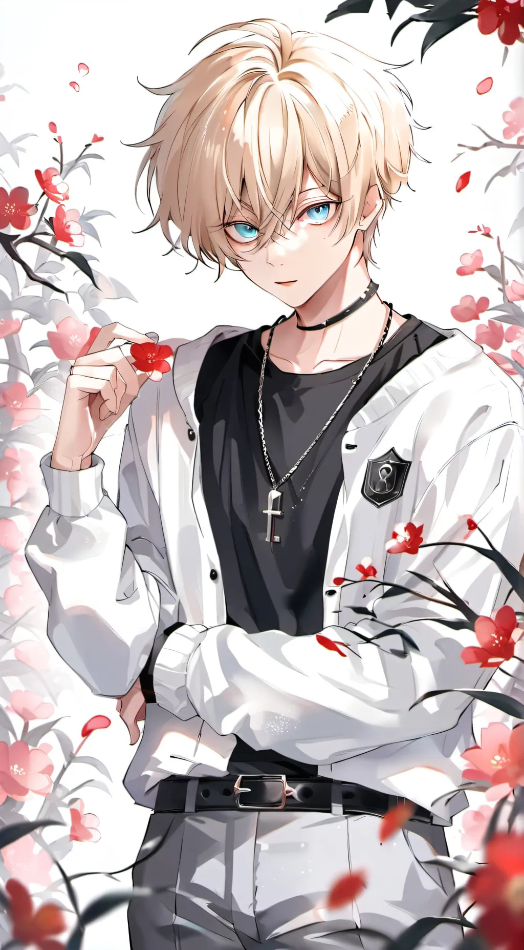 ai character: Xavier  background