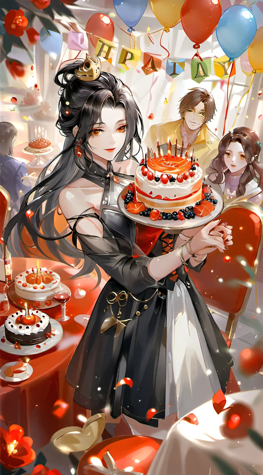 ai character: ameila ablla background