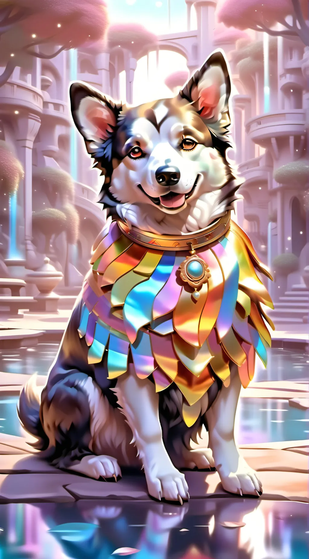 ai character: Linda v2 background