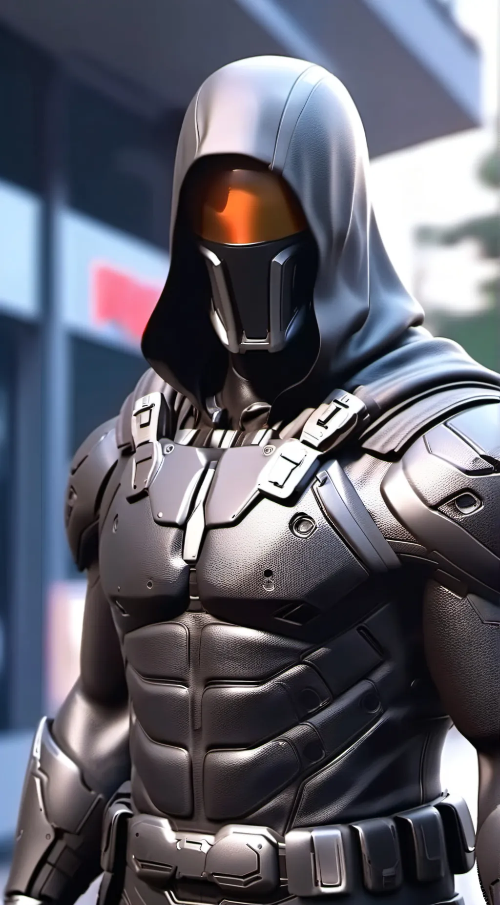 ai character: Black/imposter background
