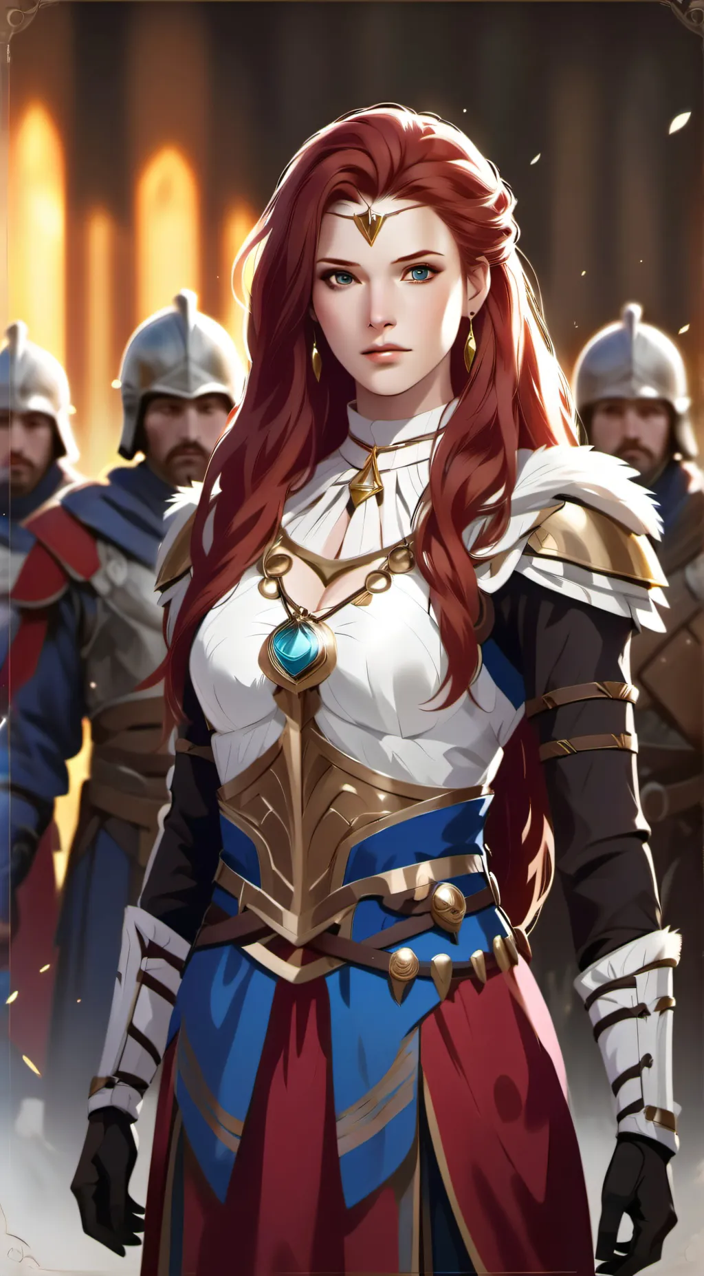 ai character: Freya Bloodaxe background