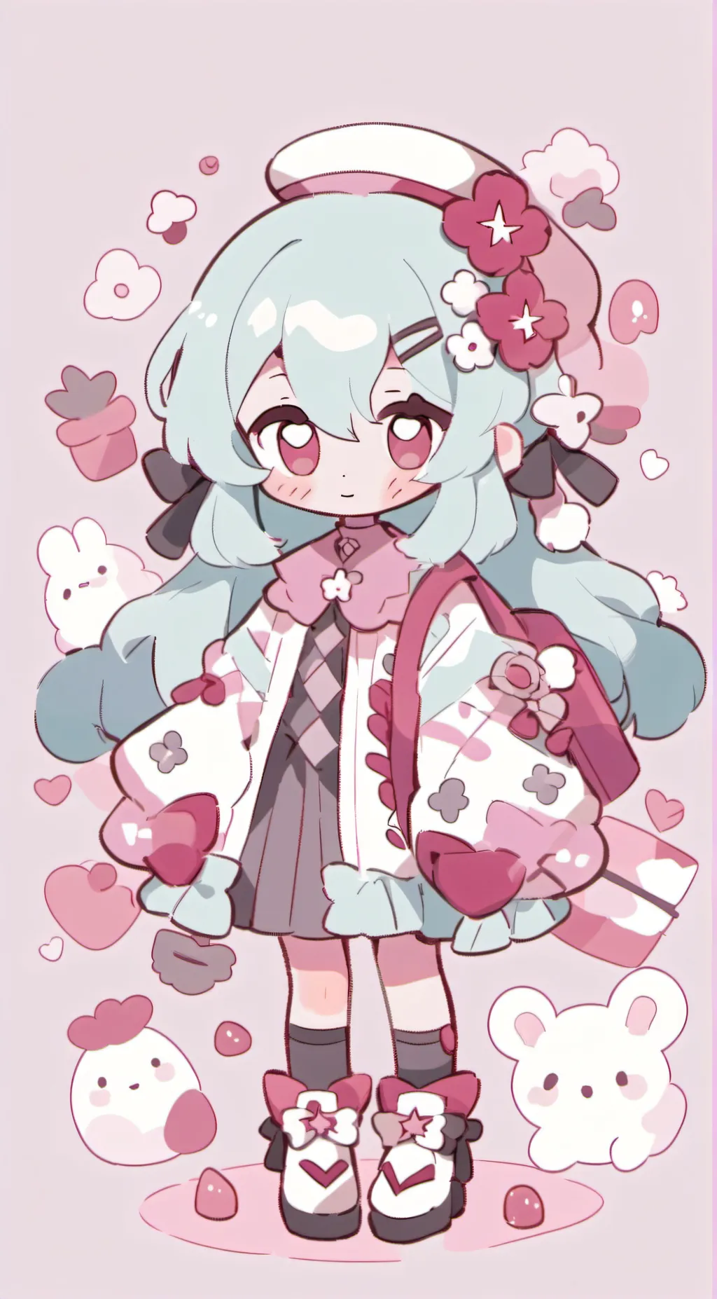 ai character: HH!  background