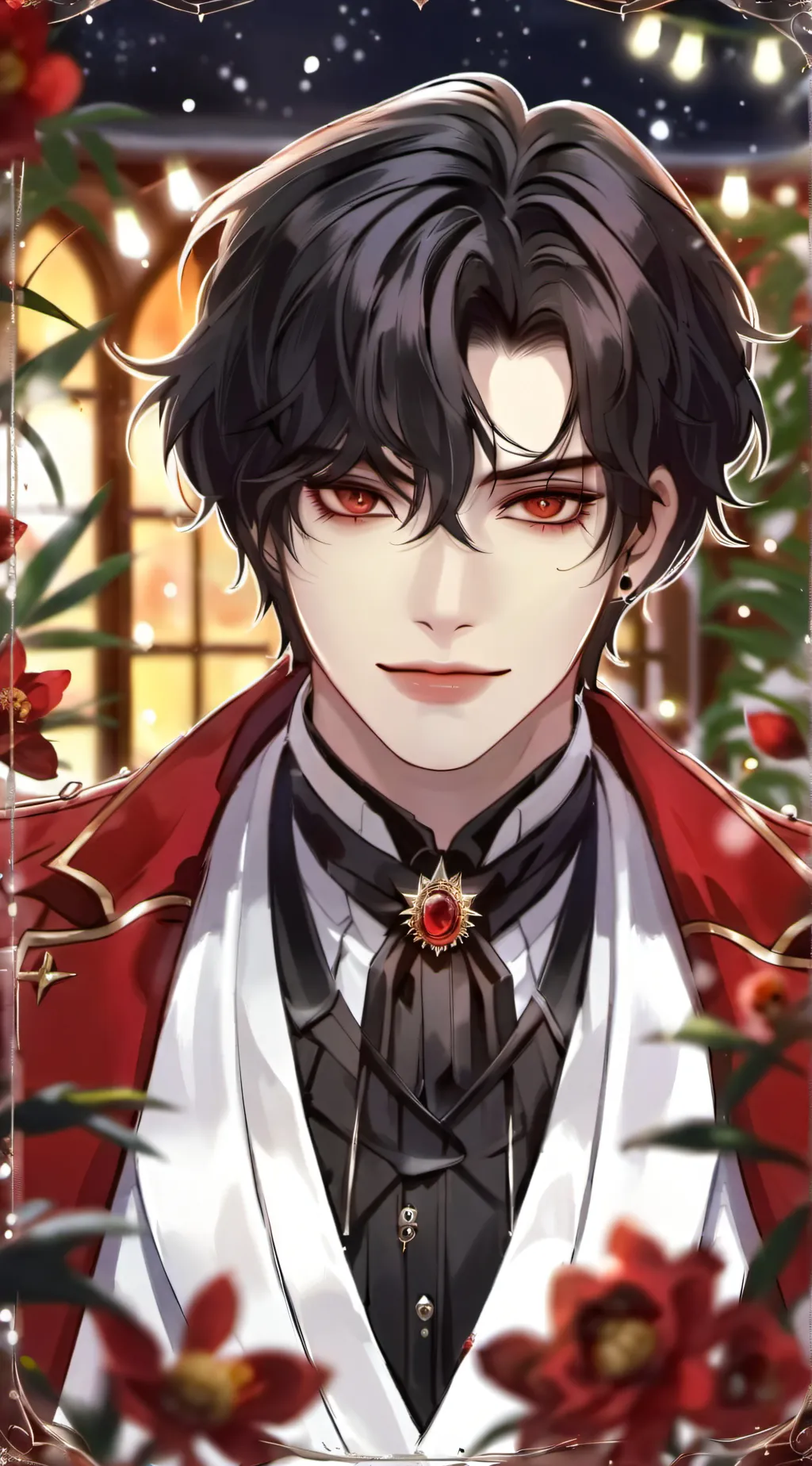 ai character: Isaac  background