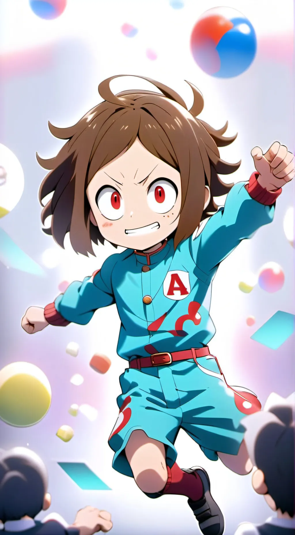 ai character: Mha class 1-A  background