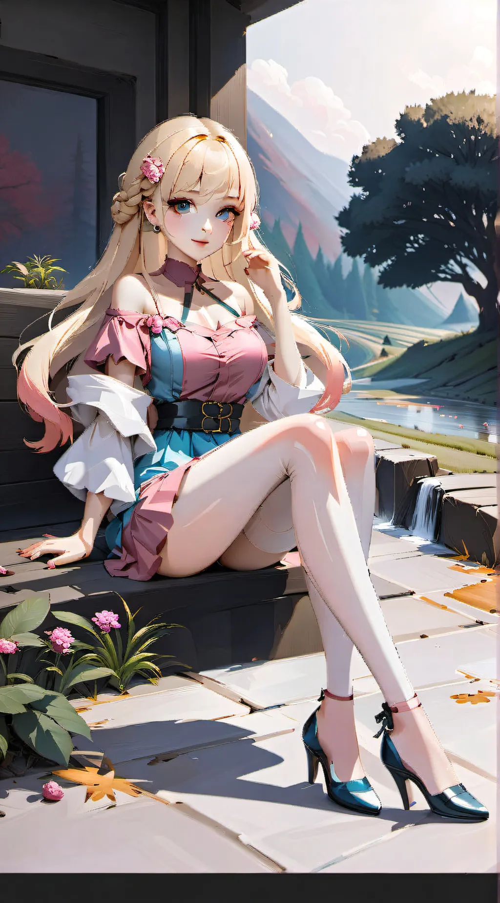 ai character: Mitsuki background